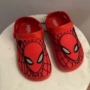 Marvel Spider-Man Red Kids Slippers